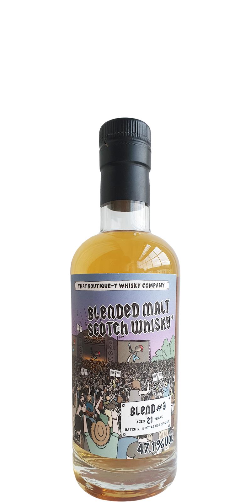 Blended Malt Scotch Whisky #3 TBWC Batch 2 47.1% 500ml