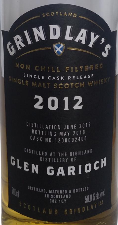 Glen Garioch 2012 ScG 50% 700ml