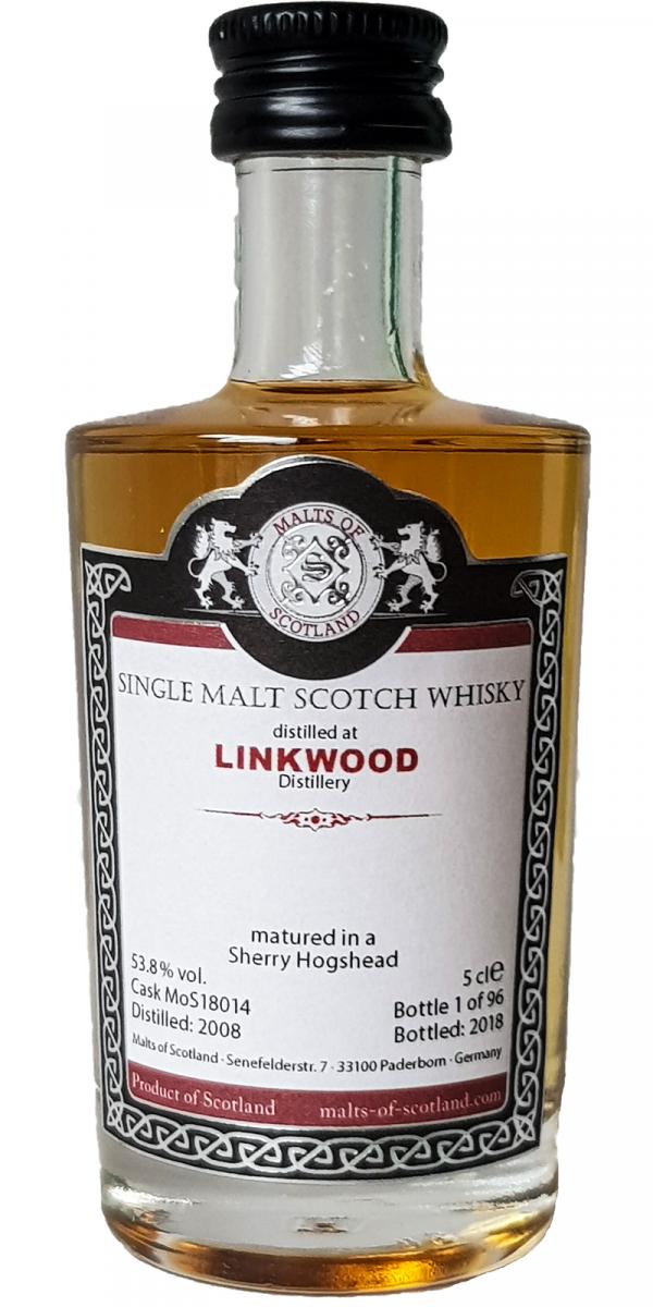 Linkwood 2008 MoS