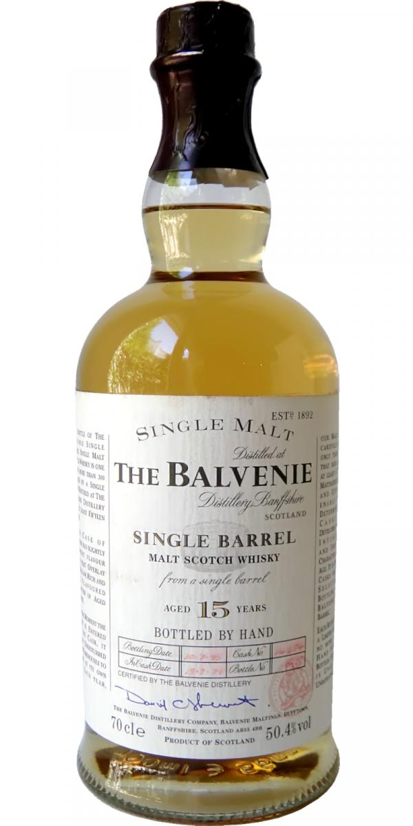 Balvenie 15yo Single Barrel #14684 50.4% 700ml