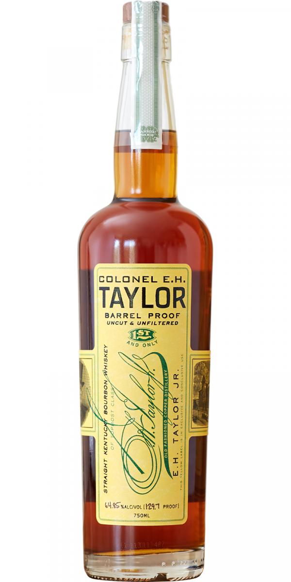 Colonel E.H. Taylor Barrel Proof - Ratings and reviews - Whiskybase