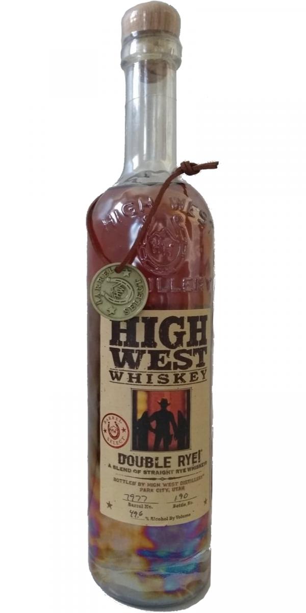 High West Double Rye! Limited Release #7977 CASK 49.6% 750ml