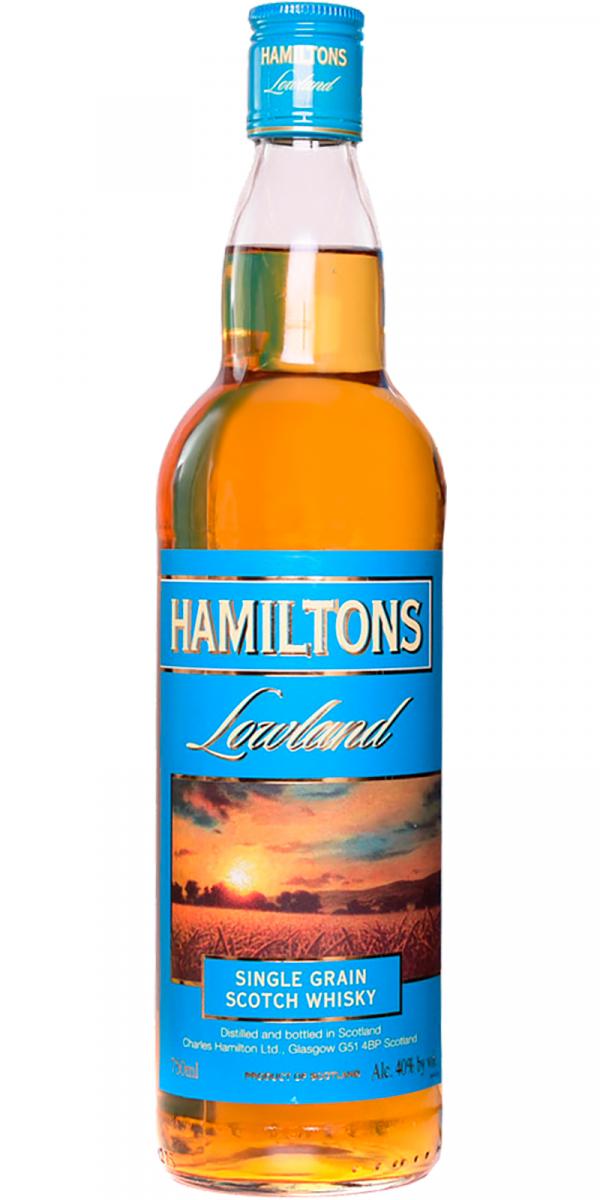 Hamiltons Lowland Single Grain Scotch Whisky 40% 750ml