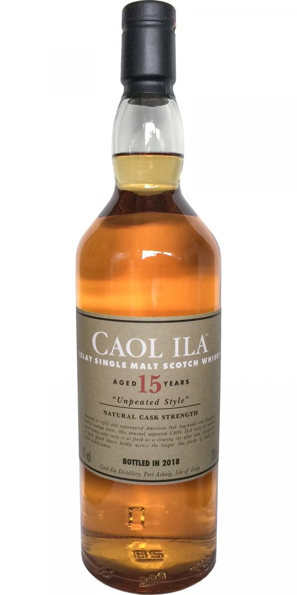 Caol Ila 15 Year Old Unpeated Style Ratings And Reviews Whiskybase
