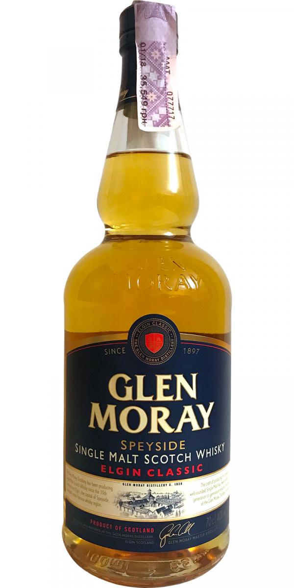 Glen Moray Elgin Classic Oak Casks 40% 700ml