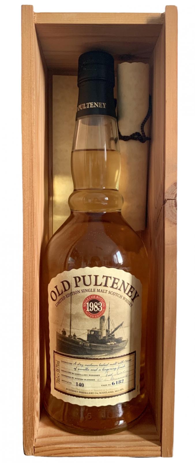 Old Pulteney 1983 - Ratings and reviews - Whiskybase