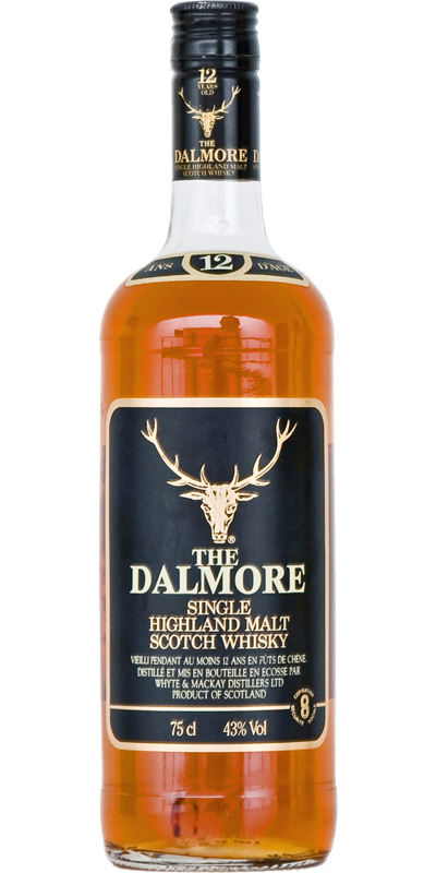 Dalmore 12yo French Black Label Single Highland Malt 43% 750ml