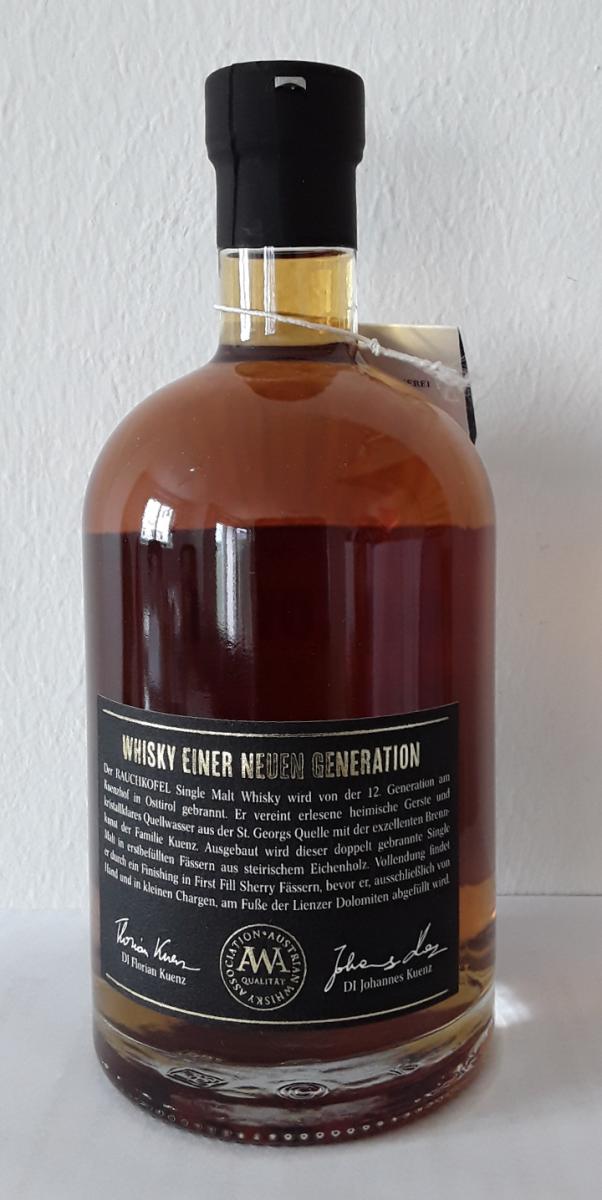 Rauchkofel Sherry Cask Finished