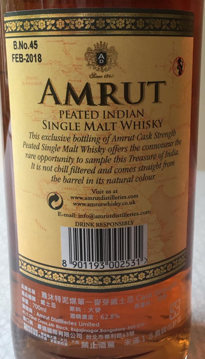 Amrut Peated Indian