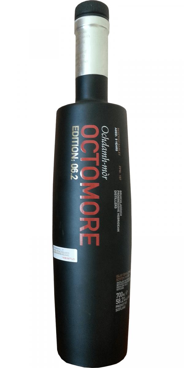 Octomore Edition 06.2 167 Travel Retail Exclusive 58.2% 700ml