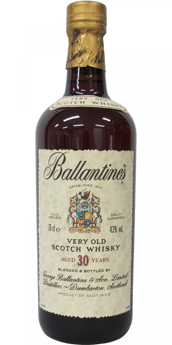 Ballantine's 30-year-old - Value and price information - Whiskystats