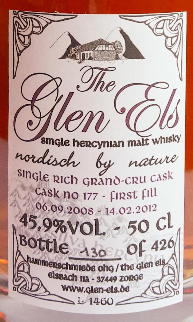 Glen Els 2008 Grand-Cru Cask #177 45.9% 500ml