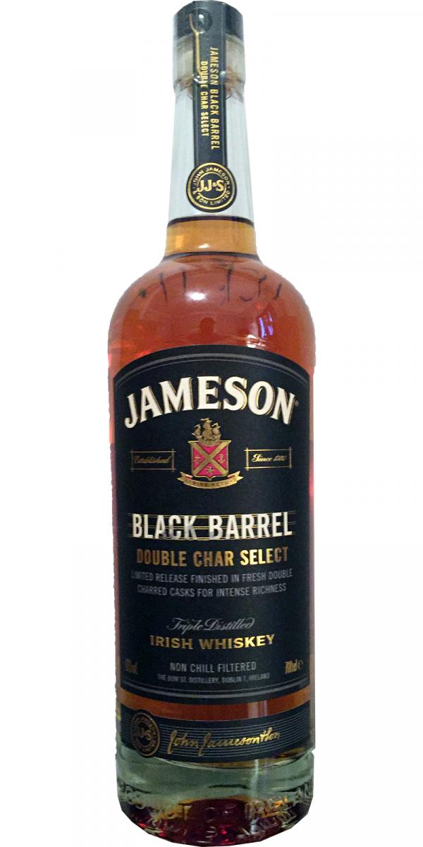 Jameson Black Barrel Double Char Select Dublin Airport Aer Rianta International 46% 700ml