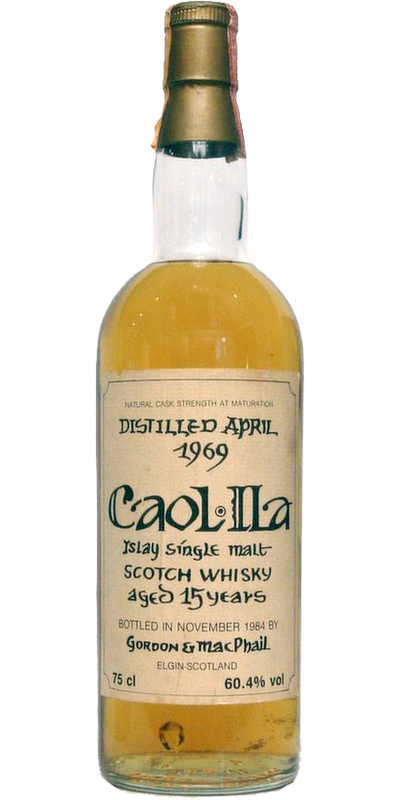 Caol Ila 1969 GM Celtic Label Intertrade Import 60.4% 750ml