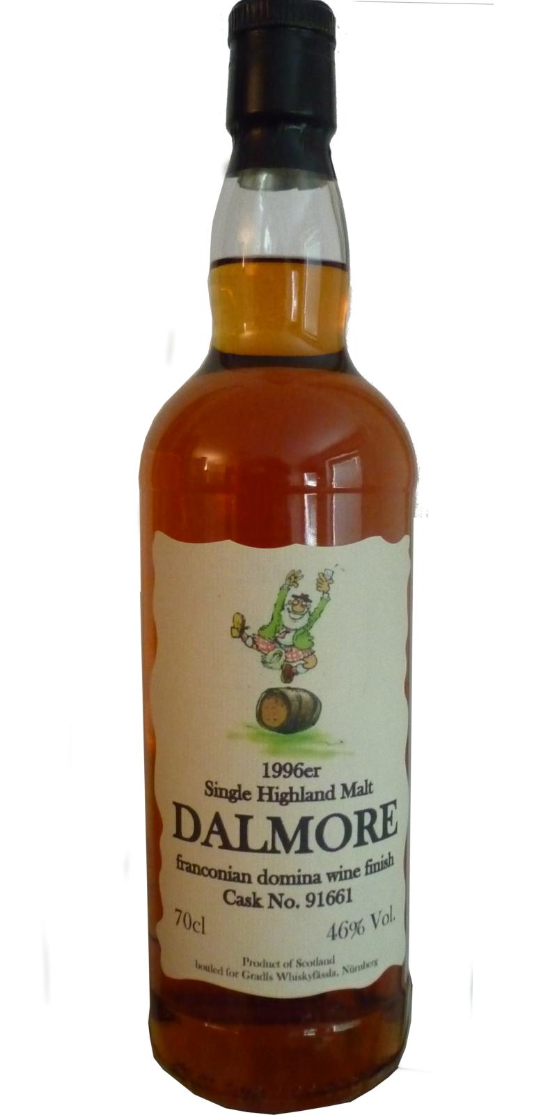 Dalmore 1996 GWf Franconian Domina Wine Finish #91661 46% 700ml