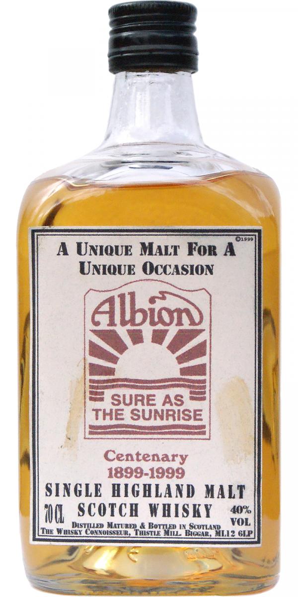 Albion A unique malt for A unique occasion 40% 700ml