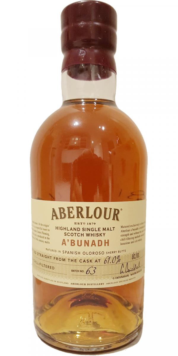 Aberlour A'bunadh batch #63