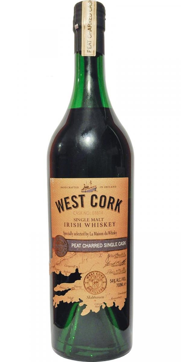 West Cork Peat Charred Single Cask The Chronicles #03814 LMDW 54% 700ml