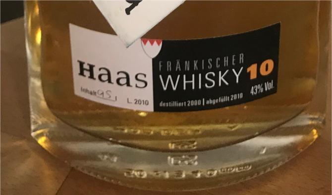 Haas Fränkischer Whisky 10