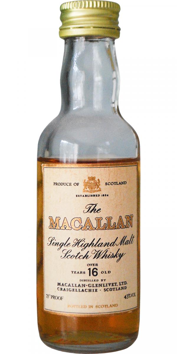 Macallan 16 Year Old Ratings And Reviews Whiskybase