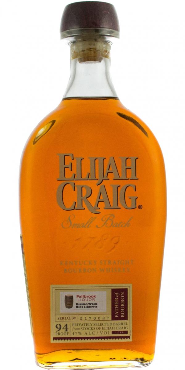 Elijah Craig Small Batch 47% 750ml