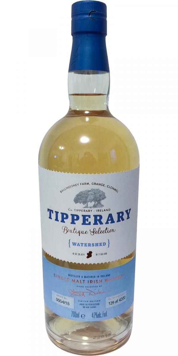 Tipperary Watershed 1st Fill Ex-Bourbon Barrels 47% 700ml