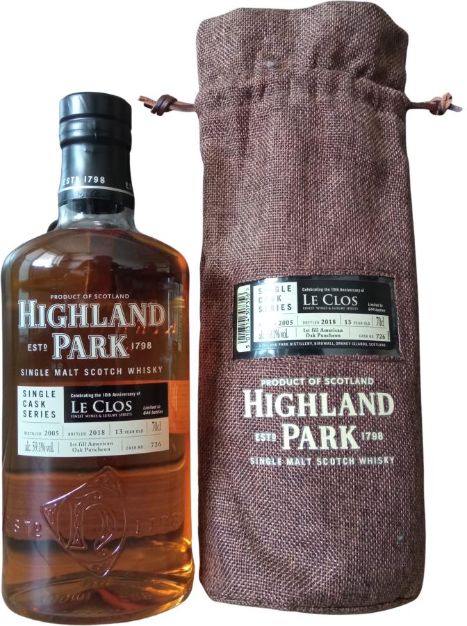 Highland Park 2005 - Ratings and reviews - Whiskybase