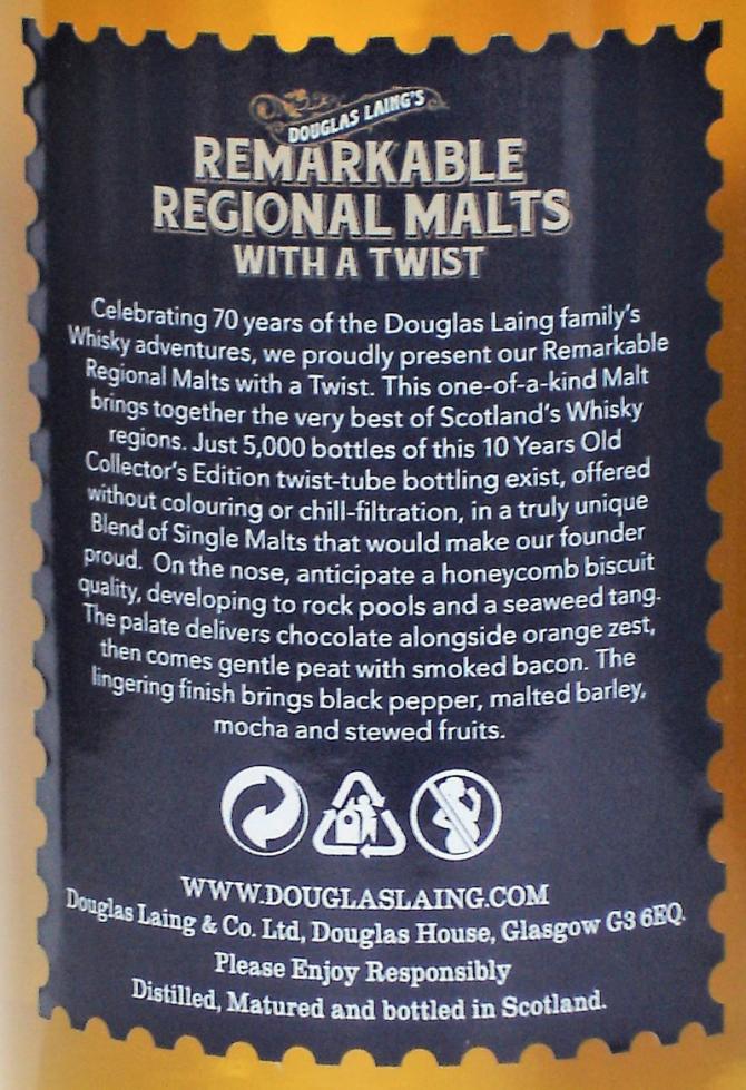 Remarkable Regional Malts With A Twist DL