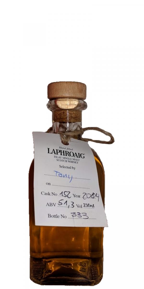 Laphroaig 2004 Handfilled Distillery only #152 51.3% 250ml