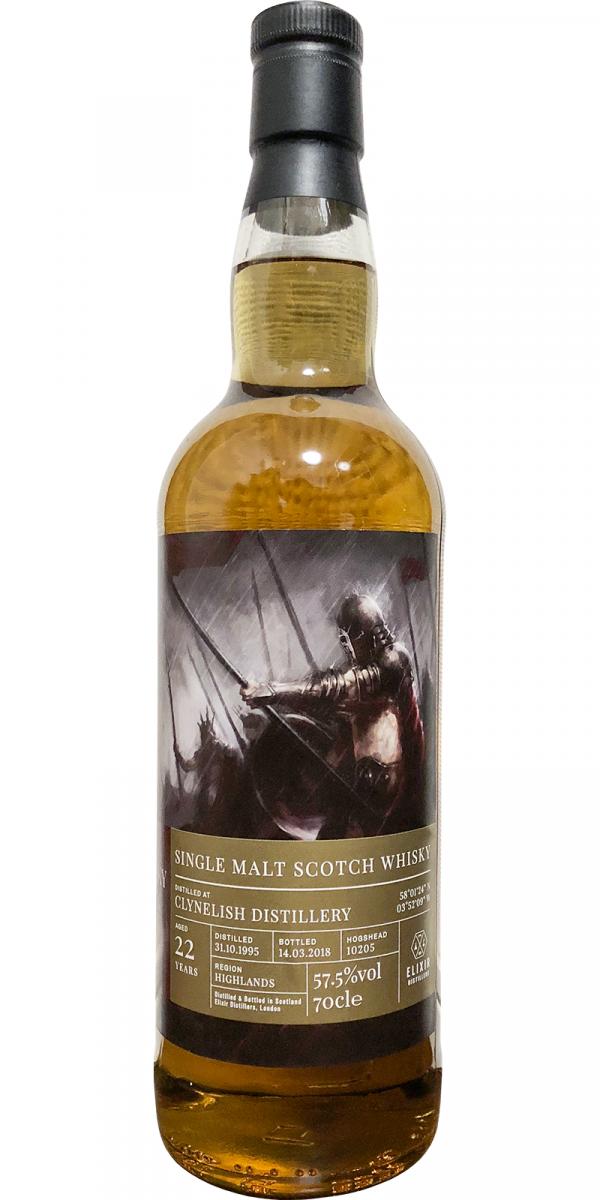 Clynelish 1995 ElD The Whisky Trail The Knights #10205 57.5% 700ml