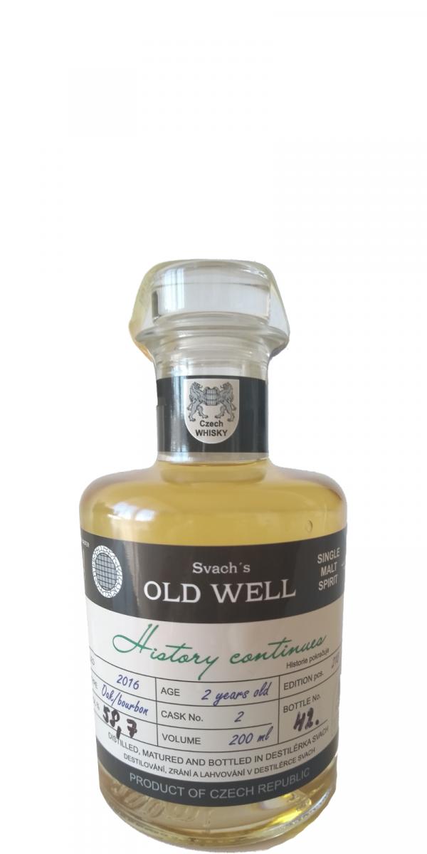 Old Well 2016 History continues Bourbon Cask 58.7% 200ml