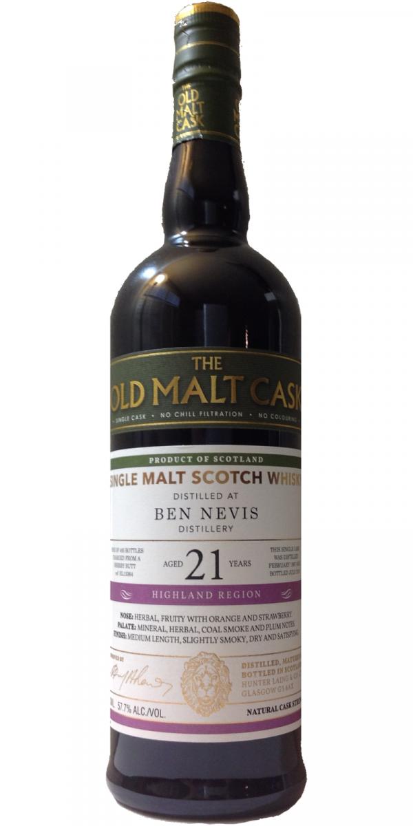 Ben Nevis 1997 HL The Old Malt Cask Sherry Butt K&L Wine Merchants Exclusive 57.7% 750ml