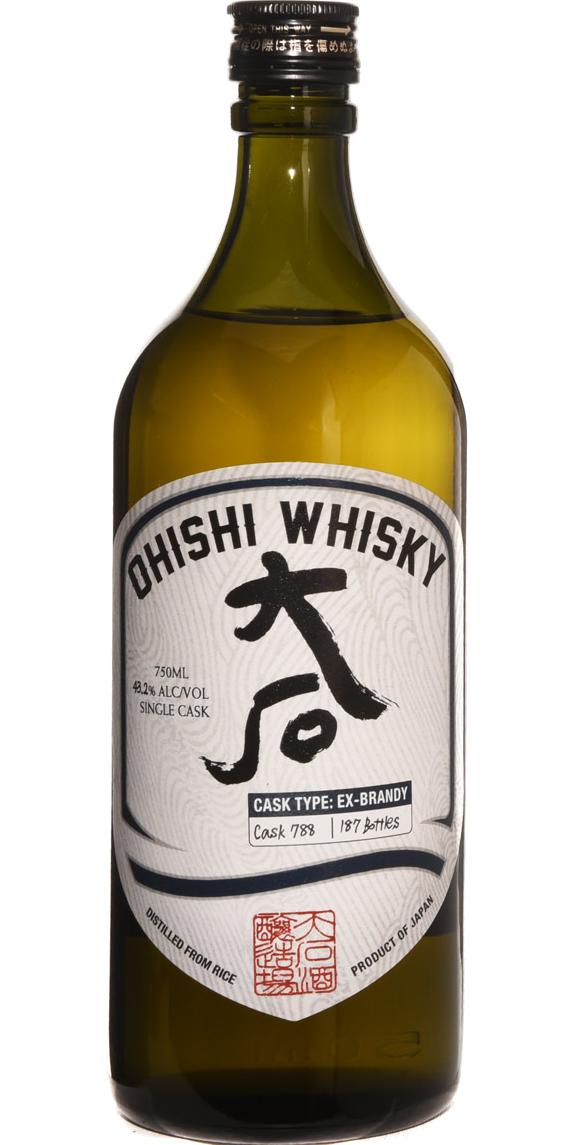 Ohishi Whisky Single Cask Brandy Cask 788 Ace Spirits Selection 43.2% 750ml
