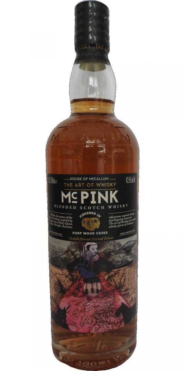 Mc Pink Blended Scotch Whisky HoMc