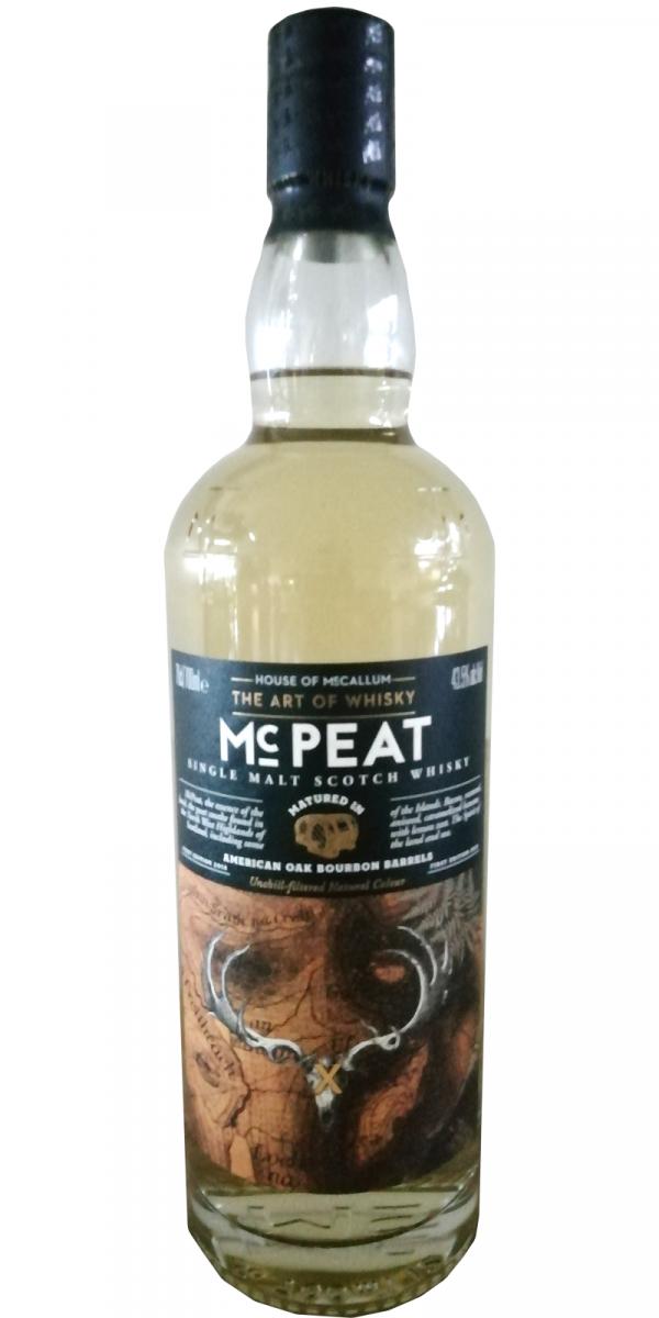 Mc Peat Single Malt Scotch Whisky HoMc