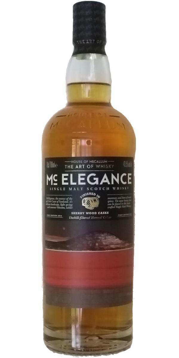 Mc Elegance Single Malt Scotch Whisky HoMc