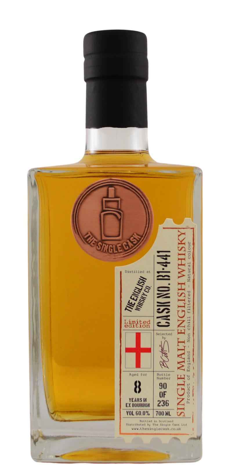 The English Whisky 08-year-old TSCL