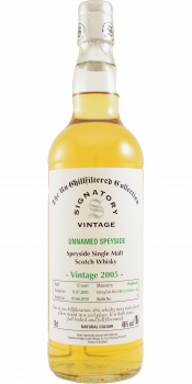 Unnamed Speyside 2005 SV