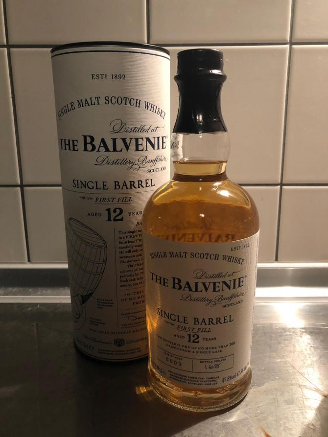 Balvenie 12yo First Fill Ex-Bourbon #5609 47.8% 700ml