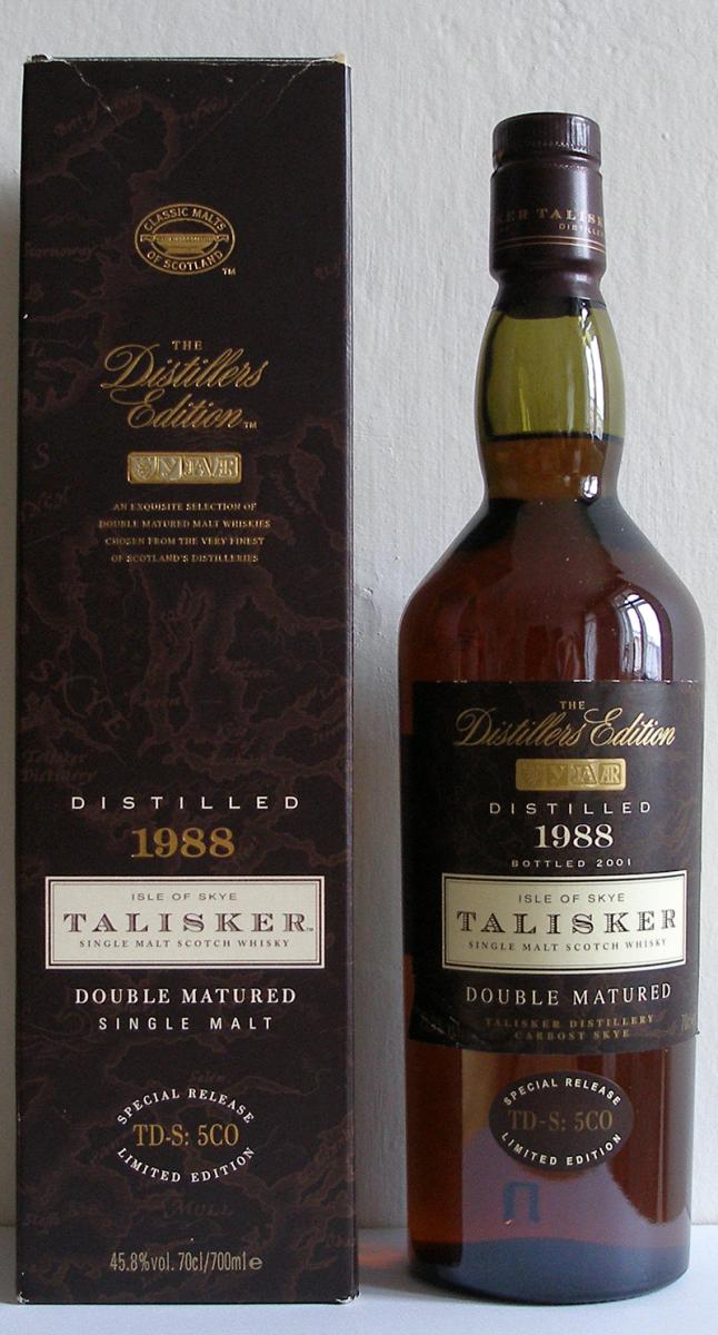 Talisker 1988 - Ratings and reviews - Whiskybase