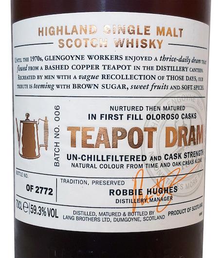 Glengoyne Teapot Dram