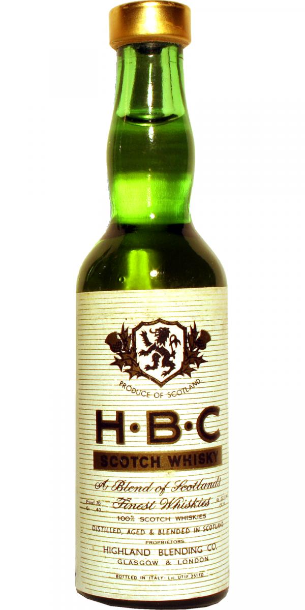 HBC Scotch Whisky