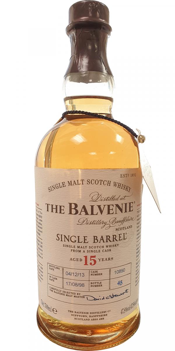 Balvenie 15yo Single Barrel #10890 47.8% 700ml
