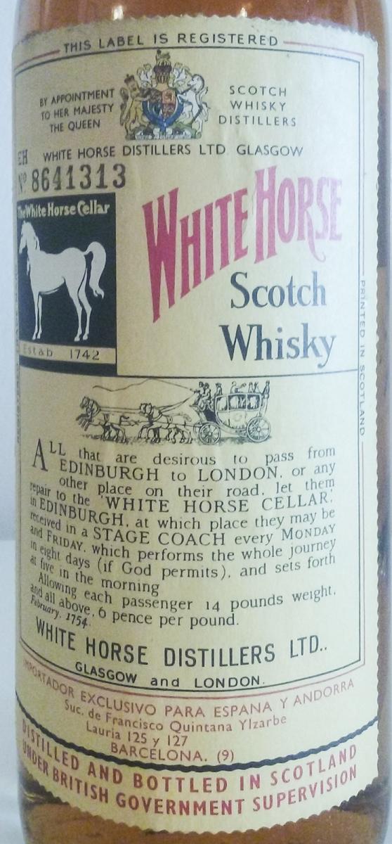 White Horse Scotch Whisky - Ratings and reviews - Whiskybase