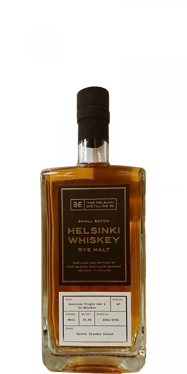 Helsinki Whiskey - Ratings Malt Rye Release - reviews Whiskybase - #7 and