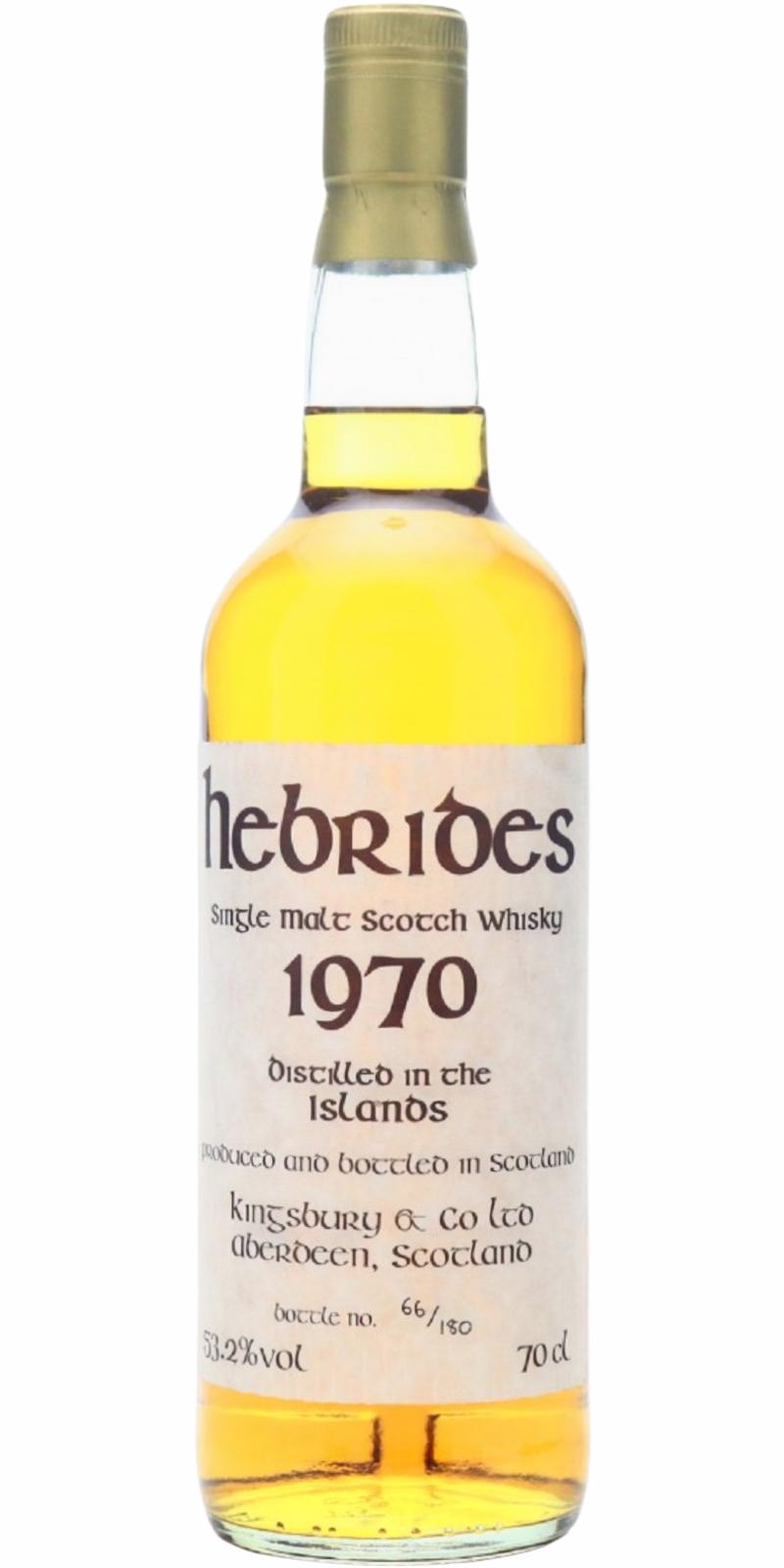 Hebrides 1970 Kb Celtic Series 53.2% 700ml