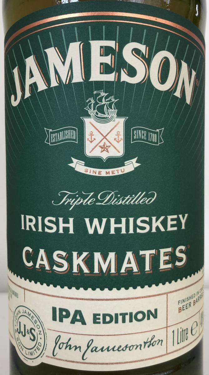 Jameson Caskmates - Ratings and reviews - Whiskybase