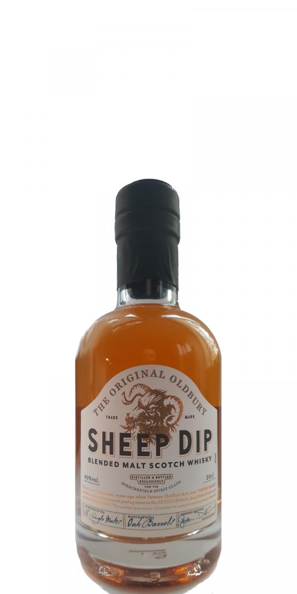 Sheep Dip Blended Malt Scotch Whisky oak barrels Spencerfield Spirit Co. Ltd 40% 200ml