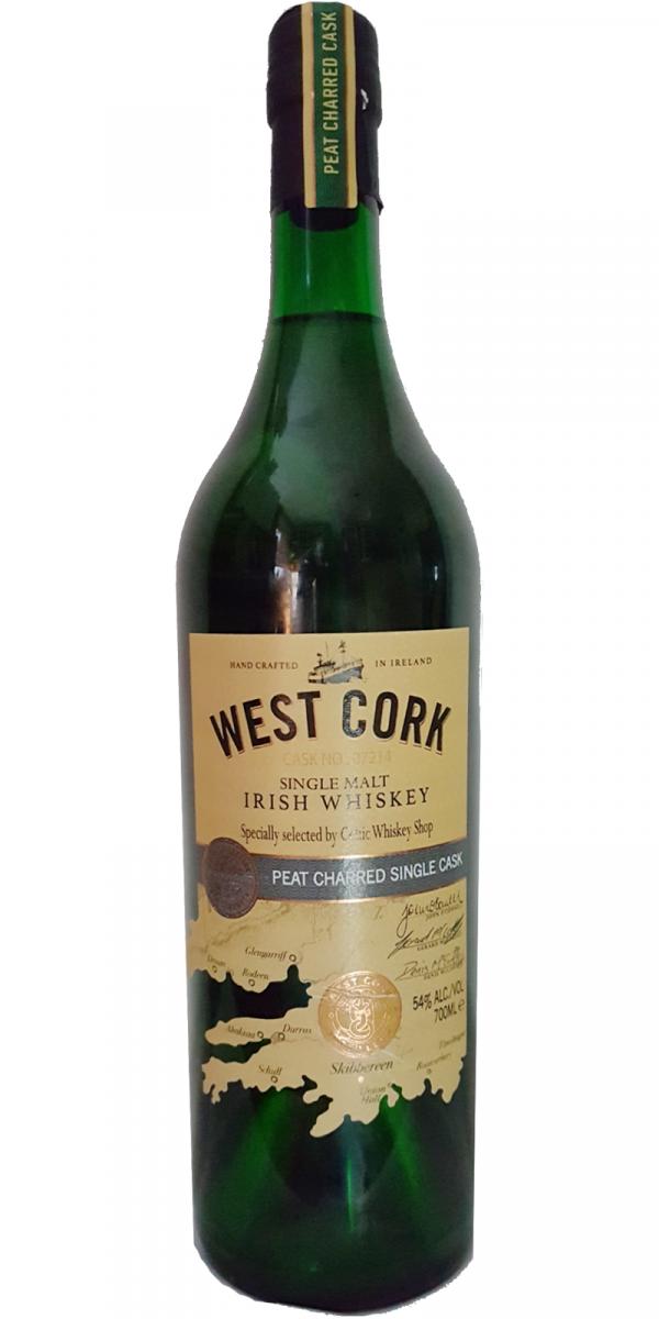 West Cork Peat Charred Single Cask Glengarriff Series #07214 Celtic Whiskey Shop Dublin 54% 700ml