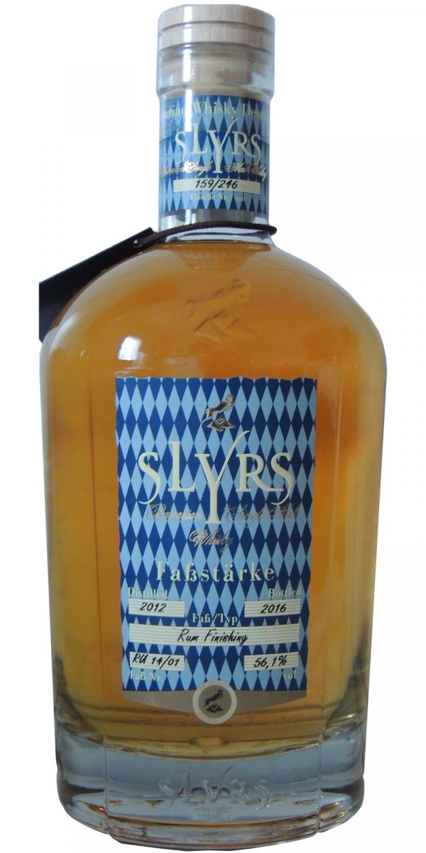 Slyrs 2012 Fassstarke Rum Cask Finish RU 14/01 56.1% 700ml